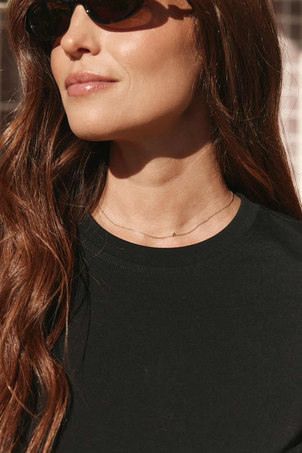 Classic Crew T Shirt - Black in mid-weight cotton with a streamlined fit that keeps its shape over time.
